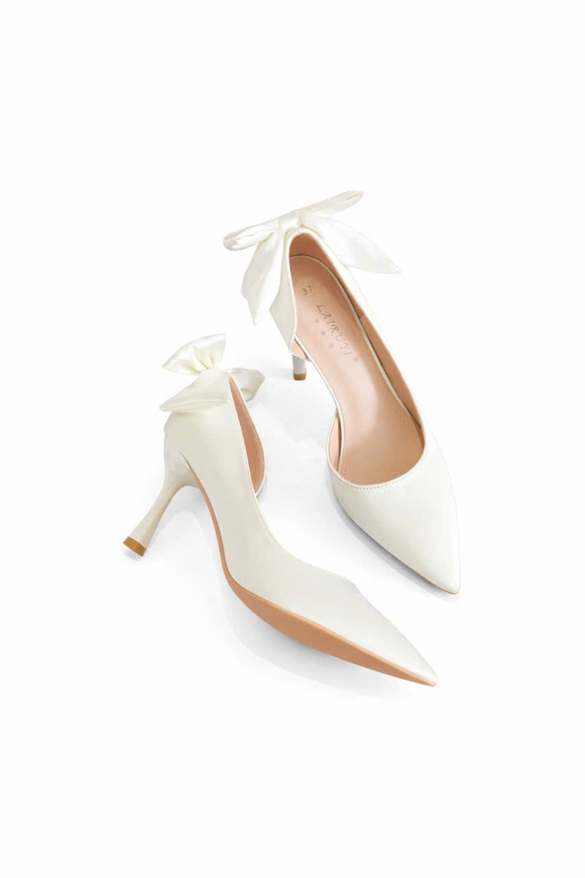 z7707100305396_122b22bde59f1bc59540948bbf0bdcad Giày cao gót slingback nơ lụa